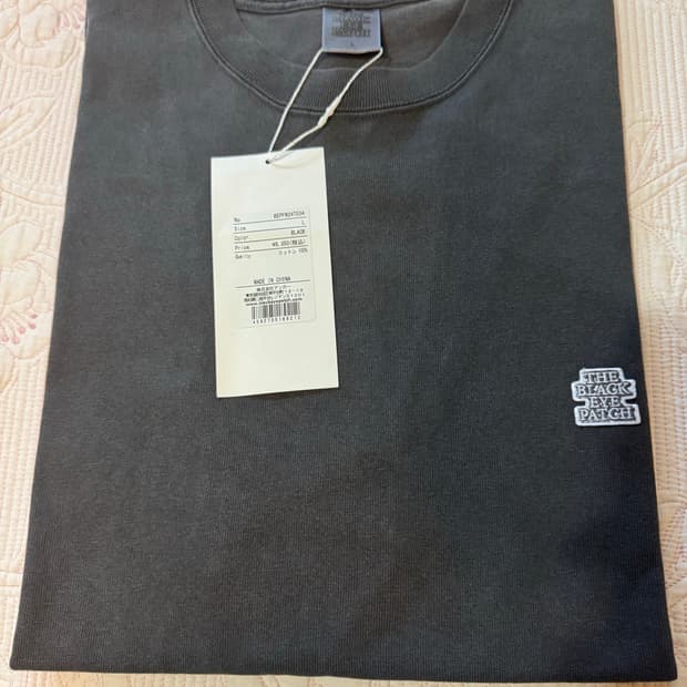 블랙아이패치(black eye patch) 로고 티셔츠 L사이즈 새상품