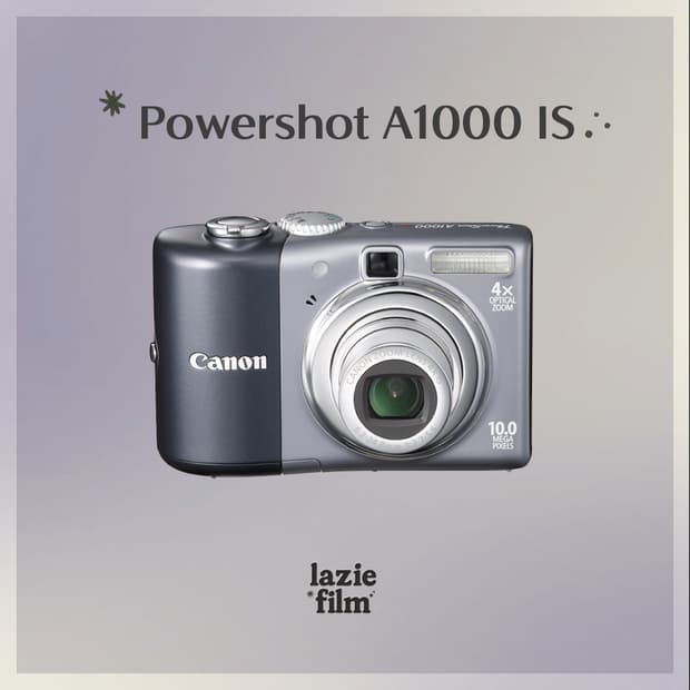민트✧･ﾟCanon Powershot A1000is 캐논 파워샷 디카