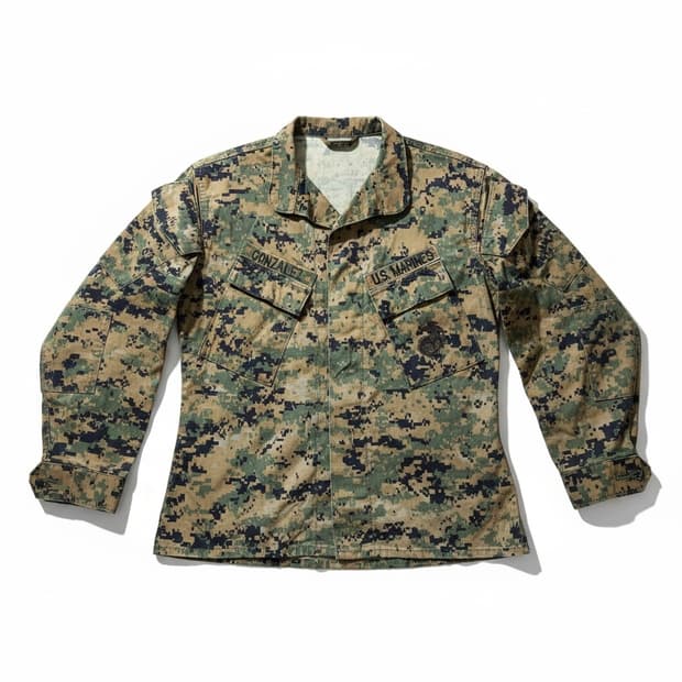 미 해병대 전투복 상하의 세트 MARPAT
