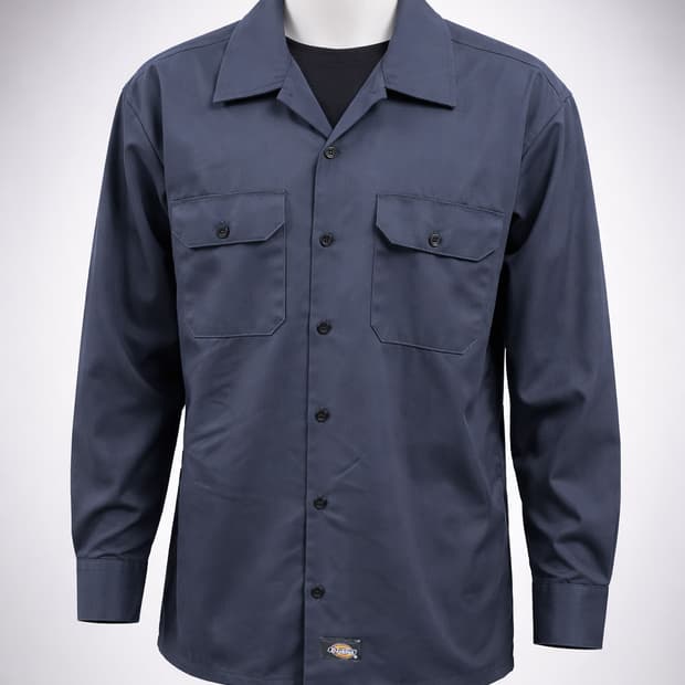 디키즈 워크셔츠 574 차콜 M사이즈 (~103)