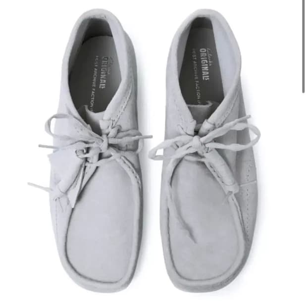 (새상품) PAF x Clarks 왈라비 그레이블루 [UK 10.5]