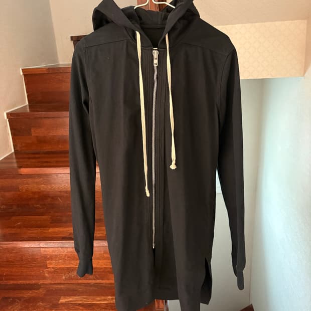 릭오웬스 롱 후드집업