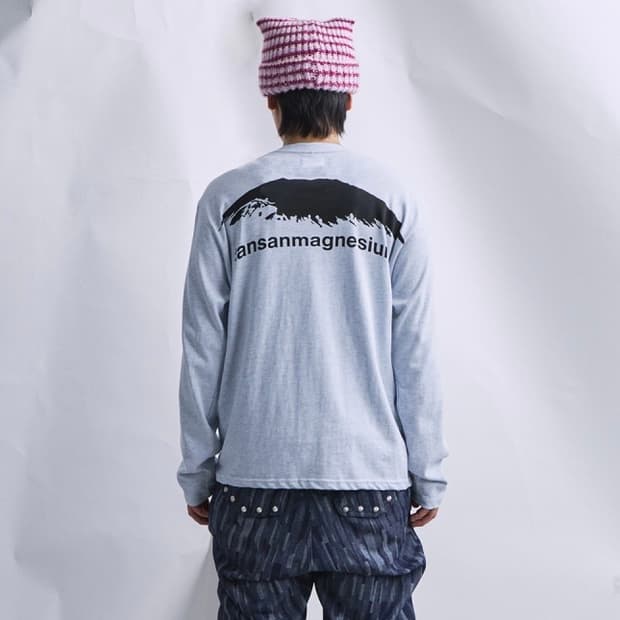 탄산마그네슘 스카이블루 롱슬리브 우먼