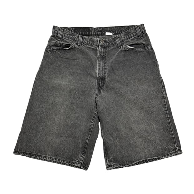 90s levis 560 shorts orange tab