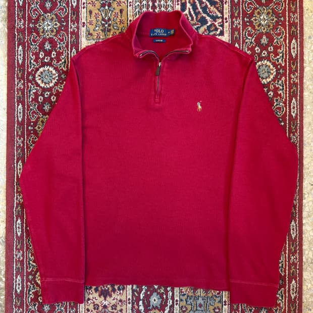 폴로 랄프로렌 에스테이트 립 쿼터집 [ 100 ]