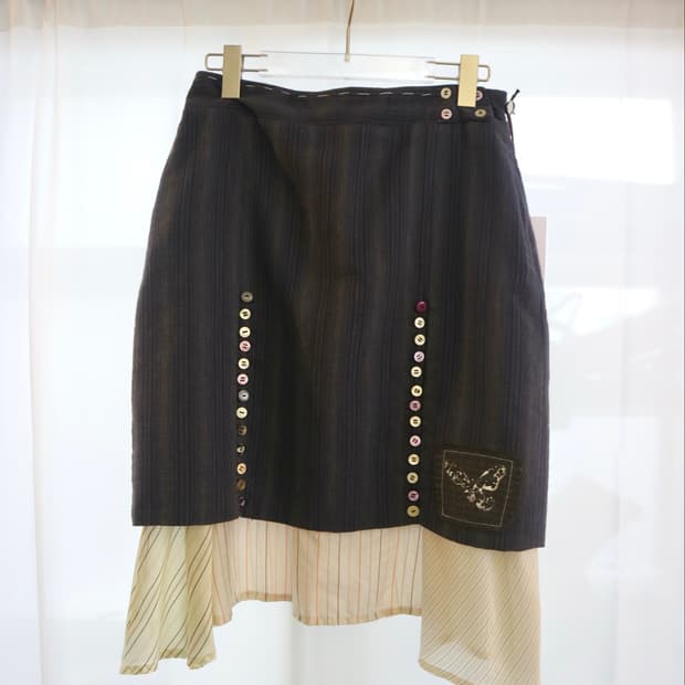 Garbage Core carina skirt