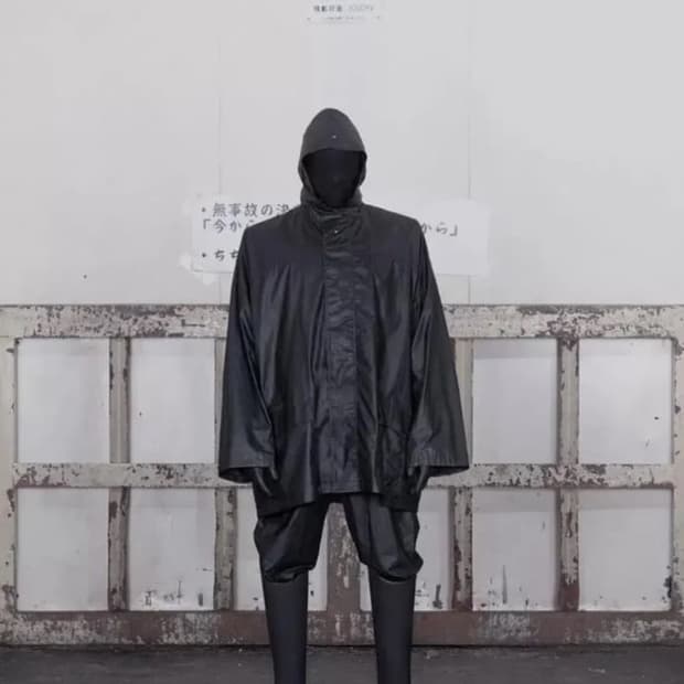 이지 갭 코팅 코튼 아노락 - 트루 블랙 - 사이즈 M