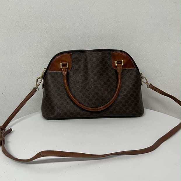 셀린느 빈티지 마카담 블라종 투웨이 토트 겸 크로스백