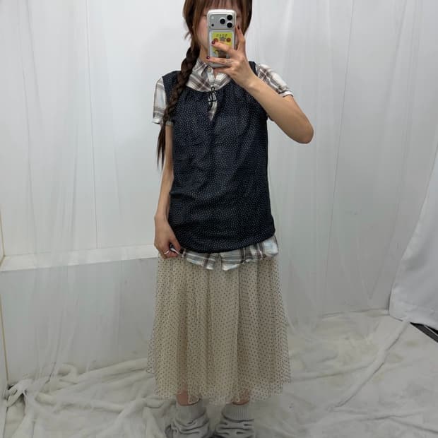 ˚꩜｡데일리 도트 모리걸  set˚꩜｡