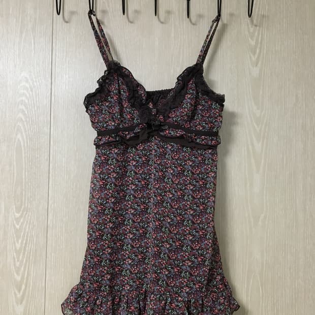 일본 빈티지 나시 원피스