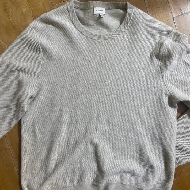 클럽모나코 남성 울100% 니트 XL