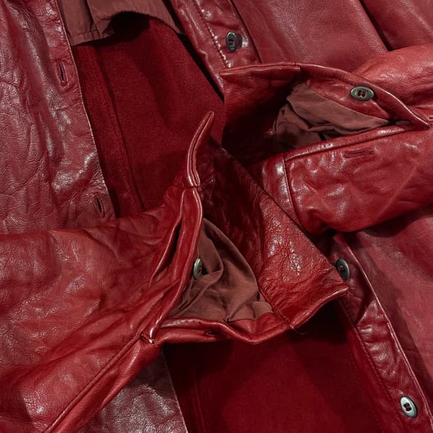 Carpe Diem Leather Shirt