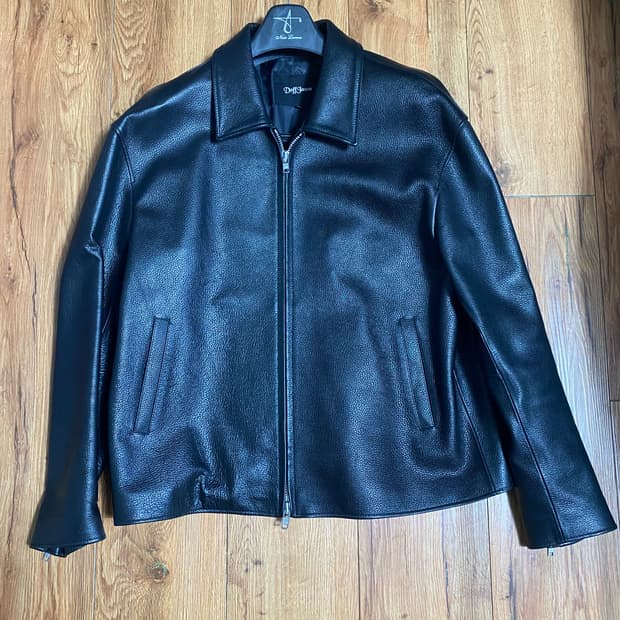 도프제이슨 카우하이드 세미오버 싱글 라이더 자켓