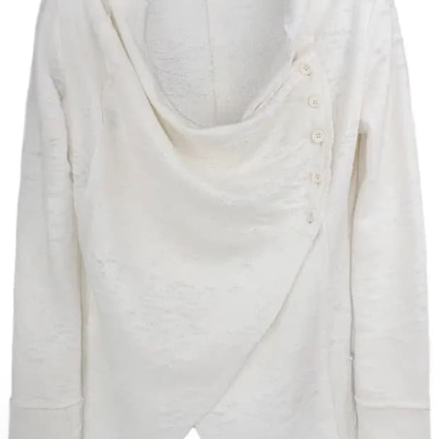 Bonnae 본네 draped cardigan 드레이프 가디건 아이보리