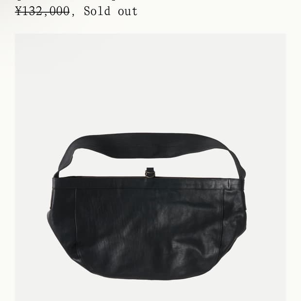 타이가 타카하시 뉴스보이백 레더 LOT004
