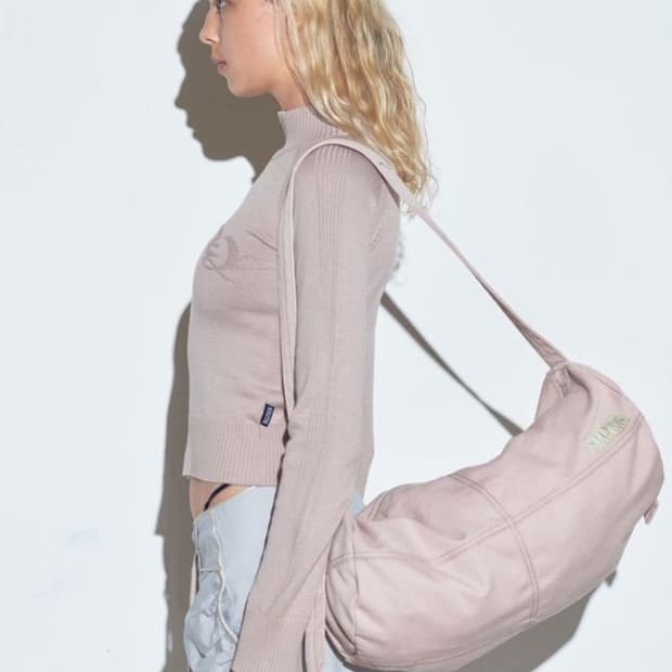 스컬프터 캔버스 더플백 인디핑크