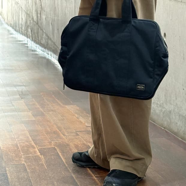 (연말할인🖤)요시다 포터 x 찰리 브라운 보스턴백