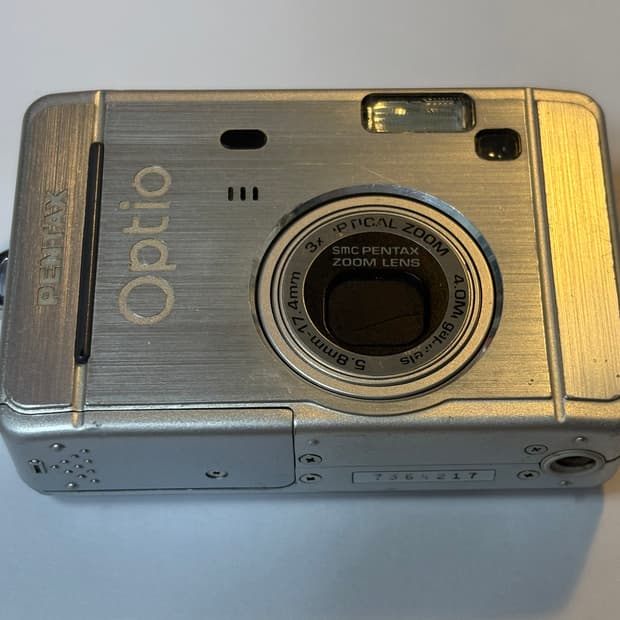 펜탁스 옵티오 s40 디지털 카메라