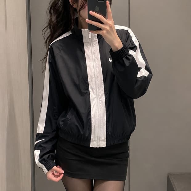 🖤 나이키 리펠 에센셜 우븐 자켓 블랙 M