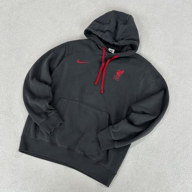 나이키 리버풀 FC 후드티 블랙 m