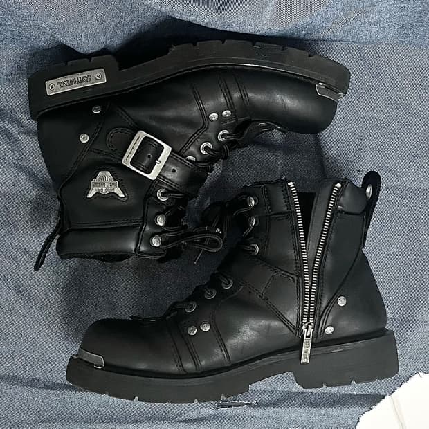 할리데이비슨 엔지니어 부츠 10.5 275