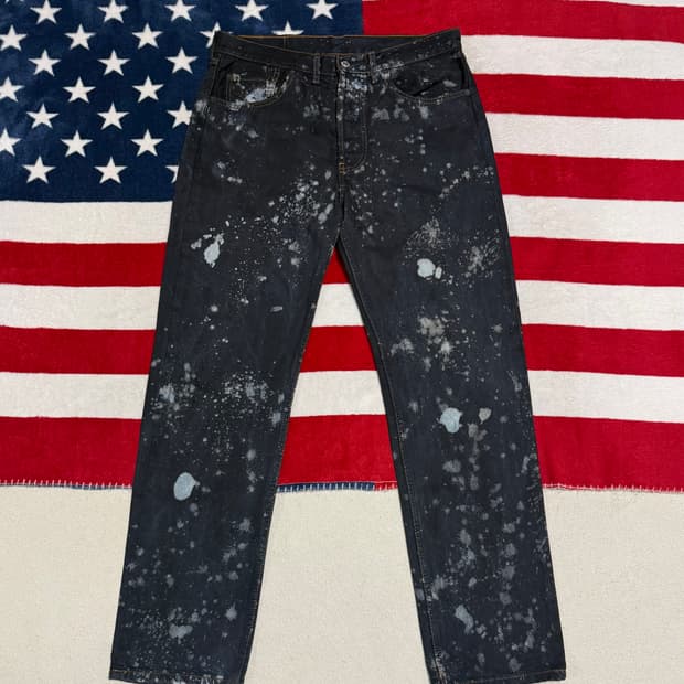 리바이스 501  페인팅 커스텀 빈티지 Levi’s 501 USA[33]