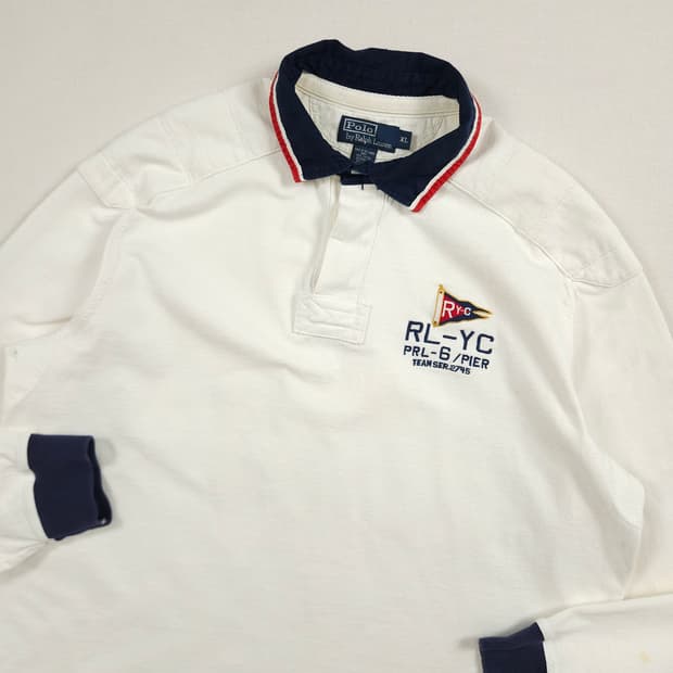 2XL(110) 폴로 랄프로렌 폴로팀 럭비티
