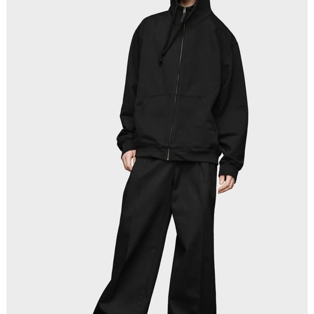 마르지엘라 엠브로이더드 로고 후디