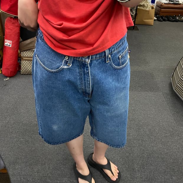 Polo jeans 폴로진스 배너 데님 쇼츠