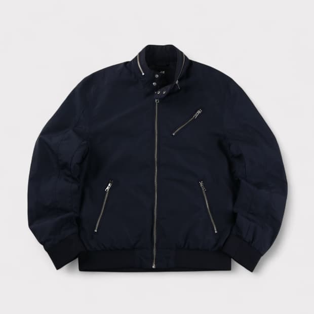 [M] H&M 나일론 바이커 자켓