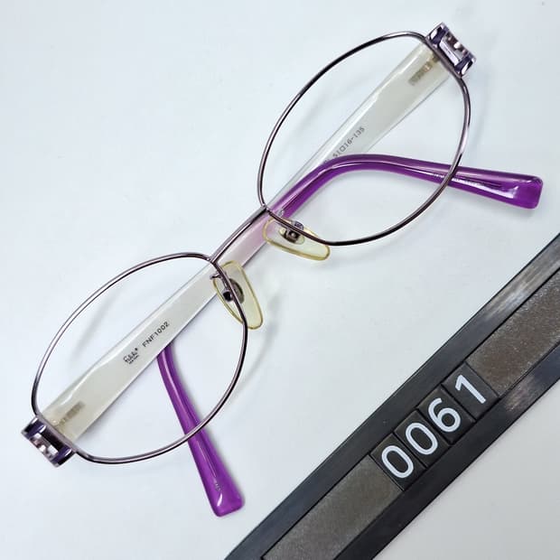 FALCHI NEW YORK FNF1002 꽃무늬 티타늄 안경테/여성안경