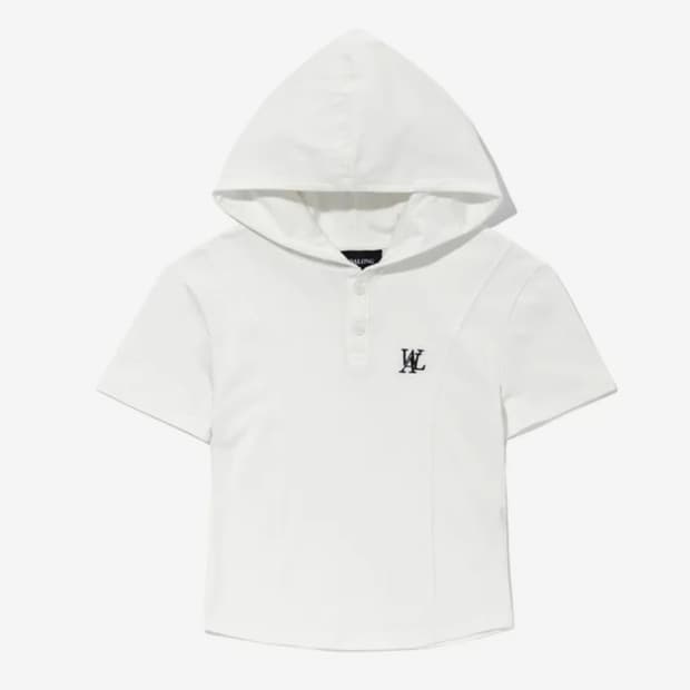 우알롱 OG logo T-shirt-White