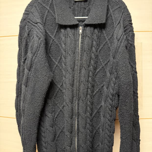 굿라이프웍스 니트케이블집업 M