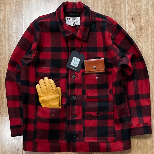 새제품 최저가) 필슨 매키노 크루저 자켓 Made USA