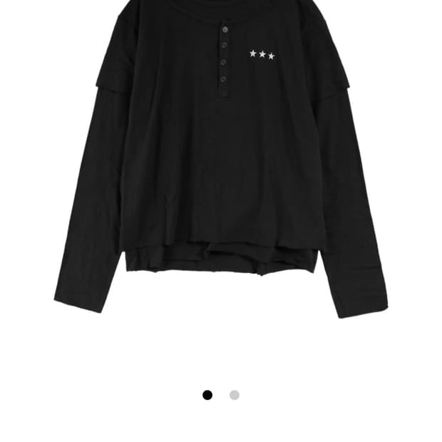 아이필럭키 레이어드 크로스 롱슬리브 (구매)