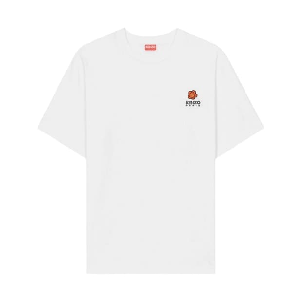겐조 KENZO 보케 플라워 크레스트 티셔츠 화이트