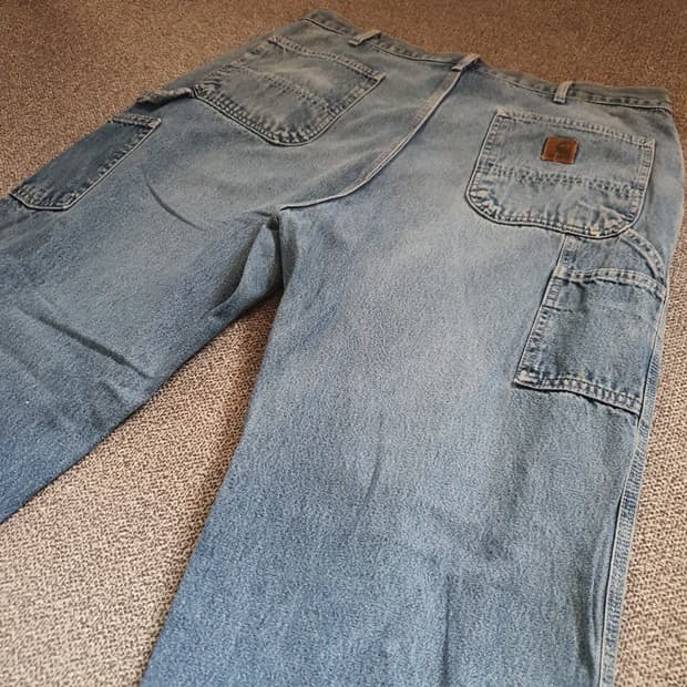 칼하트 카펜터 헤비 캔버스 데님  팬츠 No.61