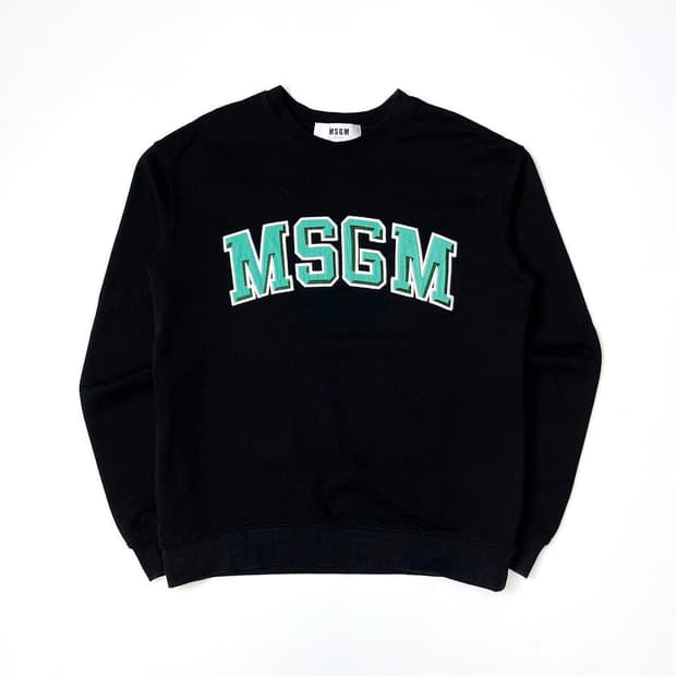 MSGM 밀라노 빅로고 맨투맨 PR2075