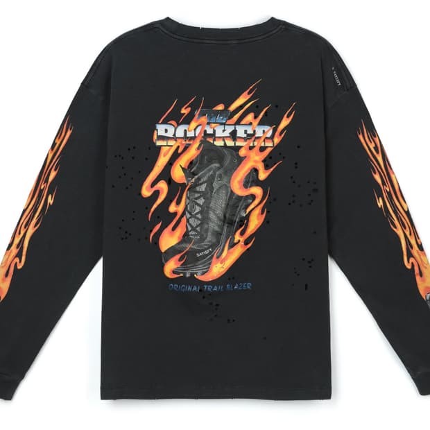 새티스파이 더락커 모스테크 롱 티셔츠