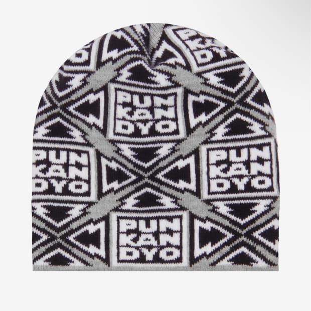 펑크앤요 패턴 스컬리 비니