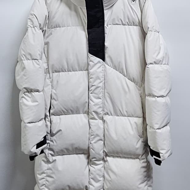 스파이더 덕다운 롱패딩 S 오버핏