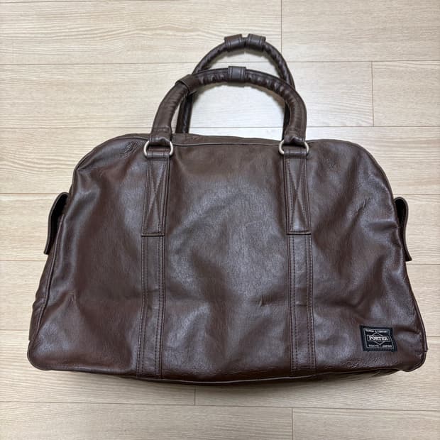 요시다포터 porter 프리스타일 보스턴백 브라운
