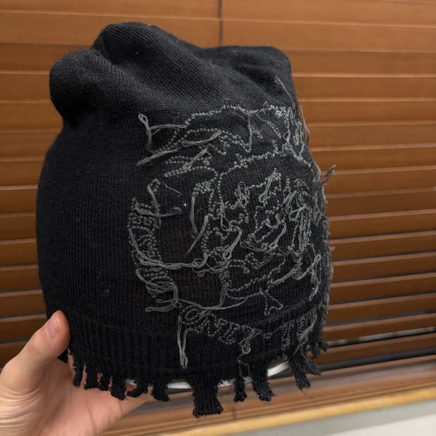 DIESEL 디젤 인디언 벡터 자수 비니