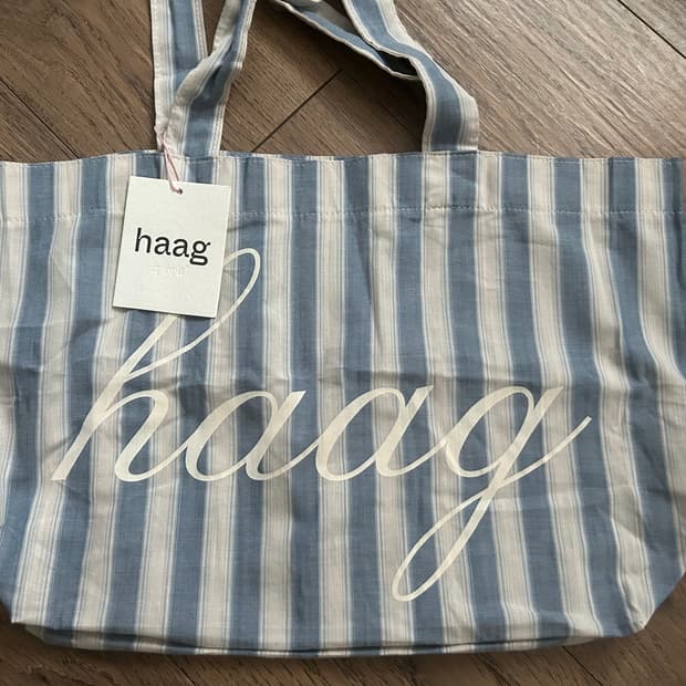 Haag signature logo bag