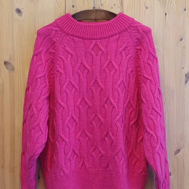 66.COS 반터틀 크롭니트