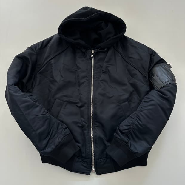 준지 21fw 후드마원 ma-1 완판모델