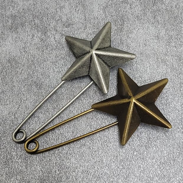 빈티지 별브로치 세트