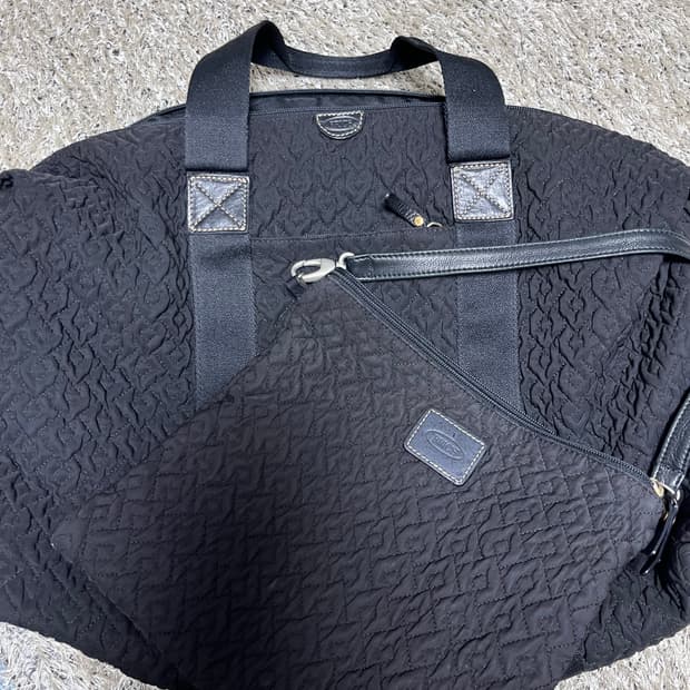 BRICS 여행용 토트백 과 파우치 크로스백