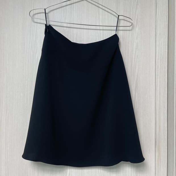 Theory 플레어 스커트 블랙 사이즈 0