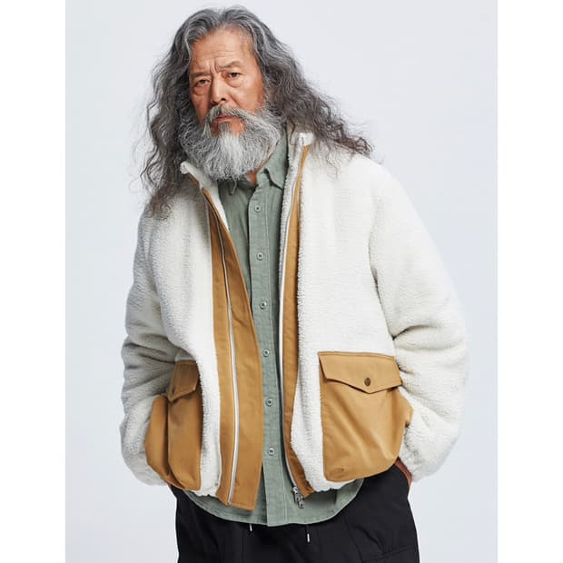 프리즘웍스 후리스 플리스 그리즐리 뽀글이 자켓 M